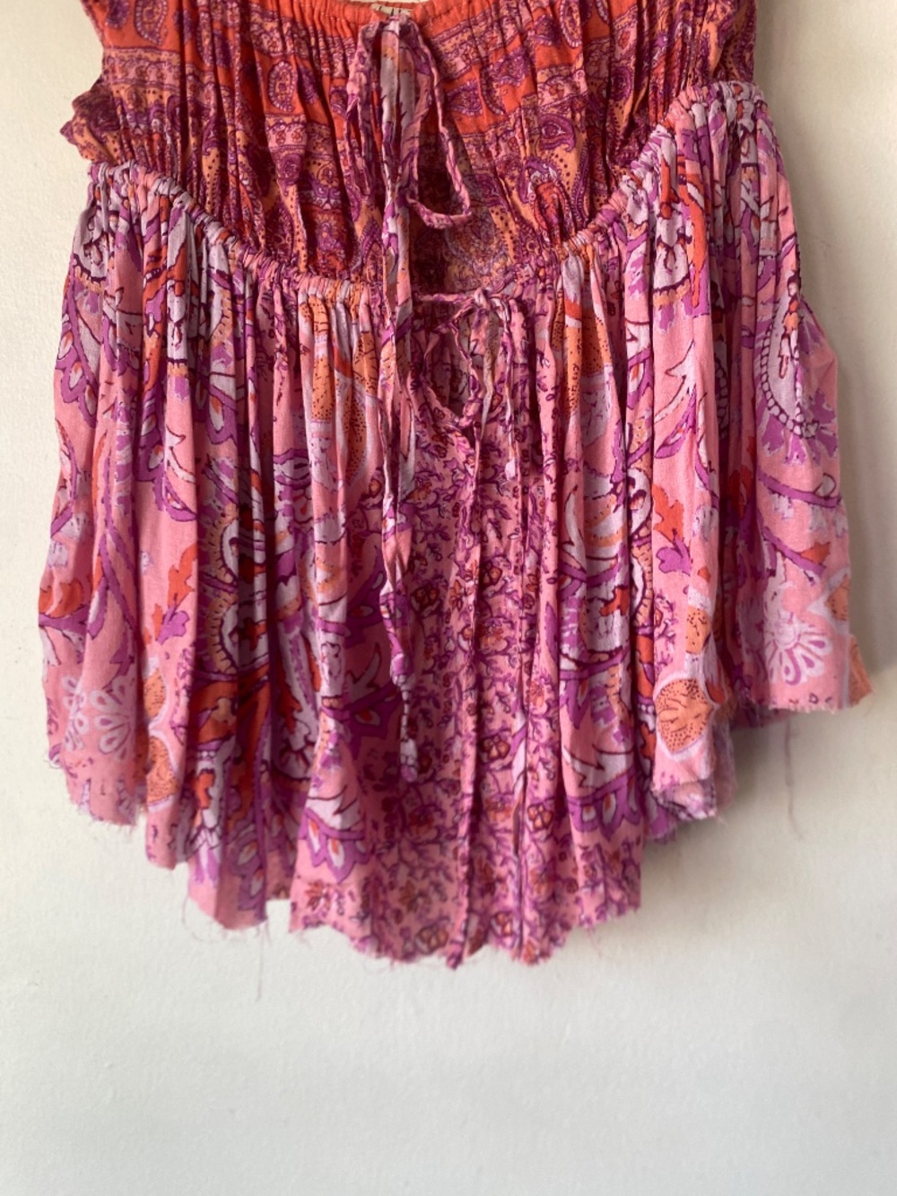 Free People XS Floral Top - Picture 5 of 8